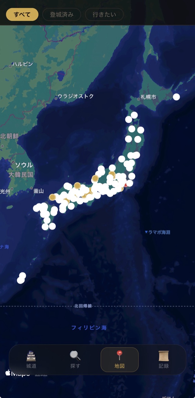 地図で旅を俯瞰する